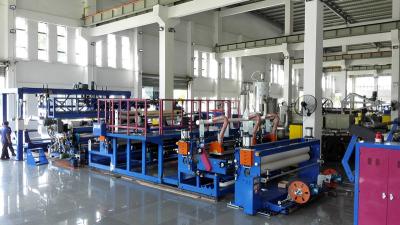 China 4m wide PP/TPU/PVC sheet laminating & coating  prodution line for sale