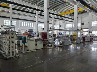 China Fiber Optical Cable Making Machine , Optic Fiber Coating Extrusion Machine for sale