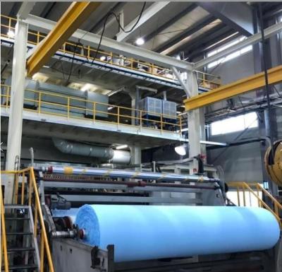 China AF-1600 , 2400 ,3200  SMMS Nonwoven Fabric Production Line For Surgical Cloth for sale