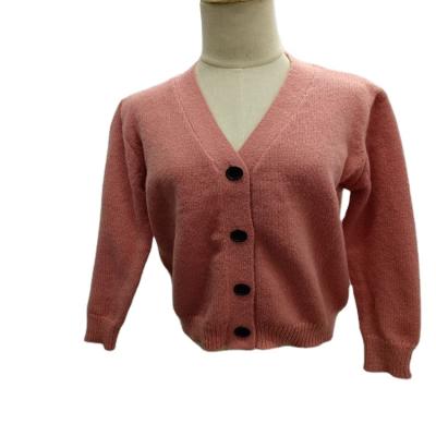 China Open-breasted casual sweater Autumn Solid Color Casual Sweater anti-pilling professional V-neck long cardigan fashion supplier for sale