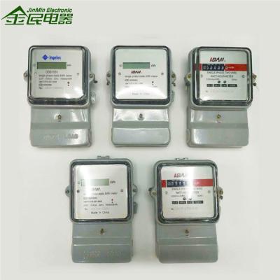 China Residential ABS Panel Electric 50Hz Digital Display 50Hz Single Phase Smart Energy Meter for sale