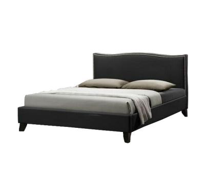 China Cheap and durable modern design Bolton leather bed, family bed bedroom for sale