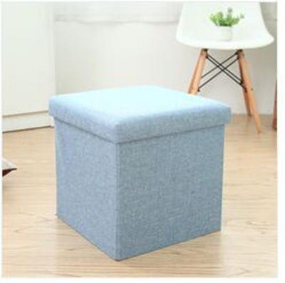 China Durable Folding Foot Stool Cube Pop Up Storage Stool for sale