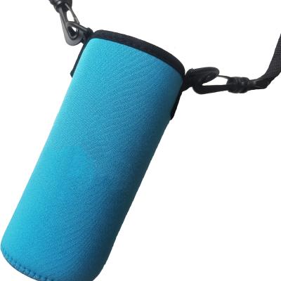 China New Arrival Cheap Insulated Neoprene Water Bottle Holder Water Bottle Sleeve For Outdoor Sport for sale