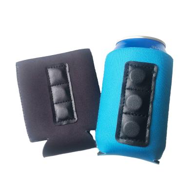 China High quality vacuum insulated neoprene beer bottle sleeve wine glass cooler for sale for sale