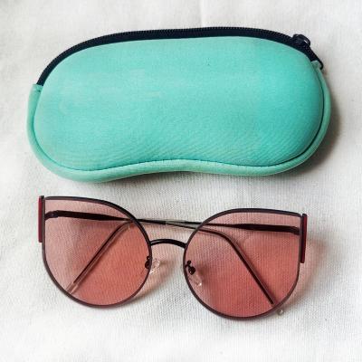 China Protection cheap customized hot-sale neoprene glass filter bezel pocket sunglases sleeve with strong protection for sale