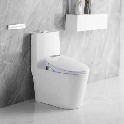 China Double-Flow Monarch Inodoro Intelligente Ceramic Sensor Ware Automaticsmart Sanitary Toilet Floor Mounted for sale