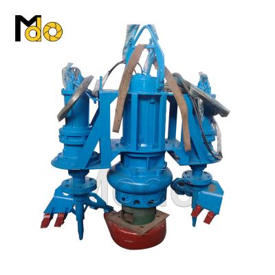 China High Pressure Metal Excavator Hydraulic Dredge Submersible Slurry Mud Pump And Electric Motor SS Equipment Manufacturers With Agitator for sale