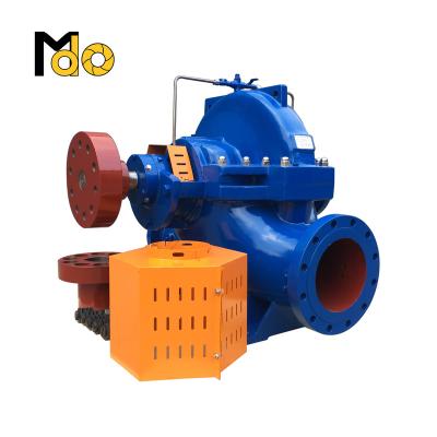 China Drinking Water Treatment River Dewatering Two Channel Large Flow Centrifugal Water Pump for sale