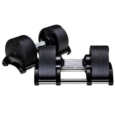 China Paint-baked Adjustable Dumbbell Dumbbell Set Universal Fitness Dumbbell Equipment 32kg Wholesale Price Fitness Dumbbell for sale