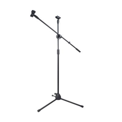 China 797Audio Wholesale Professional Microphone Stand Vocal Table Freely Adjustable Height Angle For Performance Custom Name Plate for sale