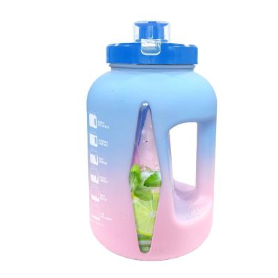 China Cheap Viable Made In China Sports Water Bottle 2 Liter Half Gallon Water Bottle Motivational Water Bottle for sale