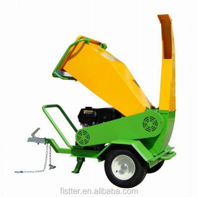 China Forestry ATV Mounted Gasoline Drum Wood Shredder for sale