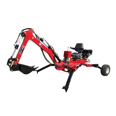 China Self and Mini Towable Power Fister Backhoe For ATV Towable Backhoe For Sale for sale