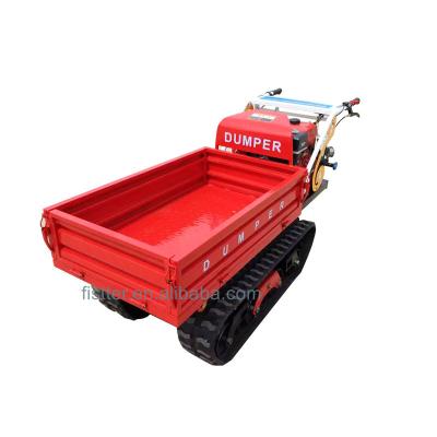 China Cultivate Track Diesel Engine Mini Dumper For Sale for sale