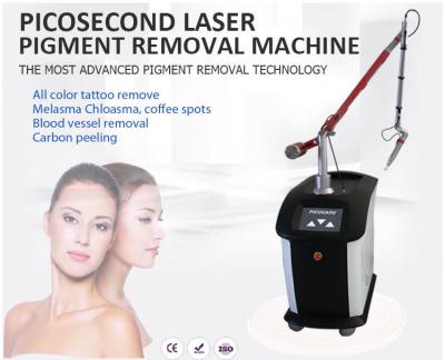 China Pigment Removal Tattoo Removal Skin Whitening Pigmentation Picosecond Removal Tattoo Laser Machine for sale