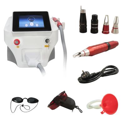 China Dye Removal CE Tattoo Removal Laser 755 Portable Picosecond 532 1064Nm Laser Tattoo Dye Removal Machine for sale