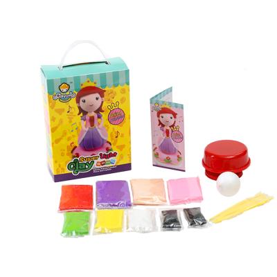 China Princess Dry Suit Polymer Clay Tools And Supplies No-Baking Clay Plasticine For Handmade Crafts Natural Air Dried for sale