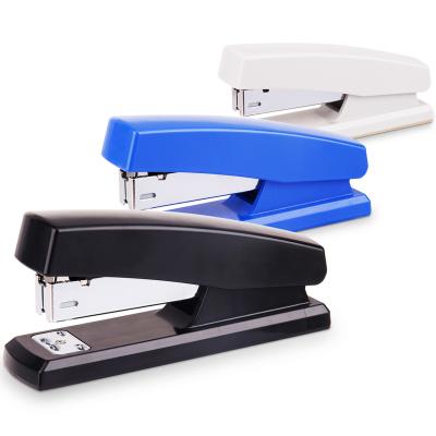 China Modern High Quality Standard 20 Sheets Office Stationery Metal Manual Paper Stapler For Office for sale