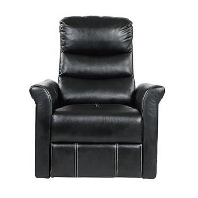 China Solid Wood Passionate Recliner Modern Home Lazy Massage Boy Lift Salon Leather Massage Chair Simple Leather Massage Chair USB Charger for sale