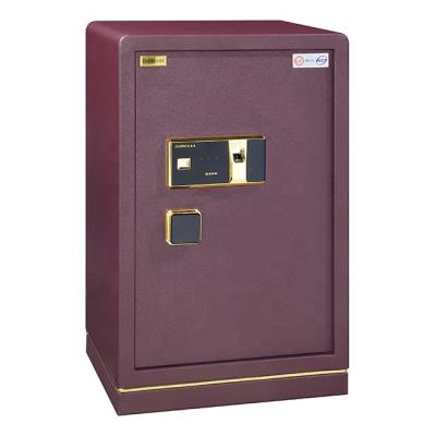 China Factory 2021 Large Storage Capacity Home Hotel Office Security 1m Large All Steel Electric Bank Fingerprint Resistant Certificated Safe Box for sale