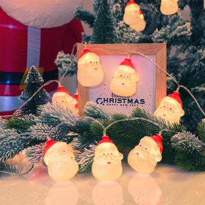 China Santa Claus Battery For Home Fairy Light LED Xmas Tree String Light Christmas Decoration Lights ON-OFF Decor for sale