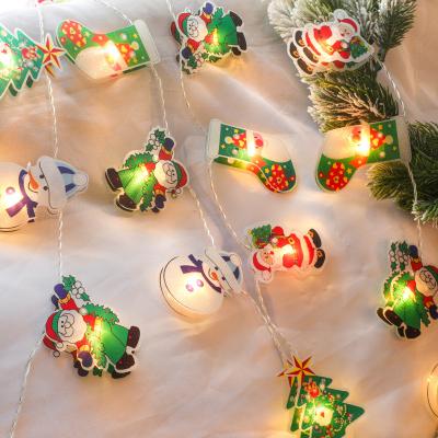 China Christmas Remote Control LED ON-OFF Decoration Lights Christmas Tree String Lights Pendant Flashing Lamps for sale