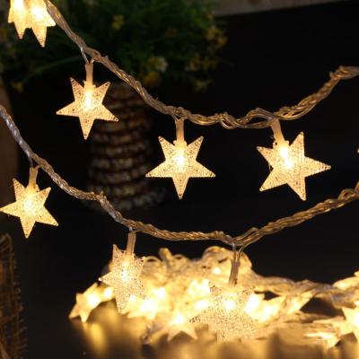 China Outdoor LED ON-OFF String Lights Outdoor Lights for Patio Yard Trees Christmas Star String Lights for sale