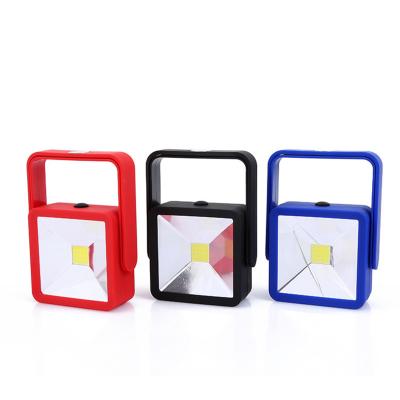 China Handheld COB ON-OFF LED Work Light Dry Battery Operated 4AAA Inspection Working Light Magnet Work Lamps for sale