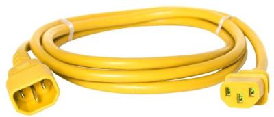 China Construction 16.4FT 5m 15A 14AWG Heavy Duty C14 Extension Cord SJT 3C to C13 for sale