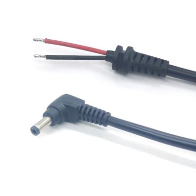 China 1.2m Industrial 1185 Right Angle 18 A.W.G High Power DC Male Cable with the large magnetic ring for sale