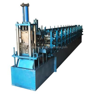 China Building Material Shops Manufacturer Big Top Hat Purlin Roll Forming Machine With Competitive Price for sale