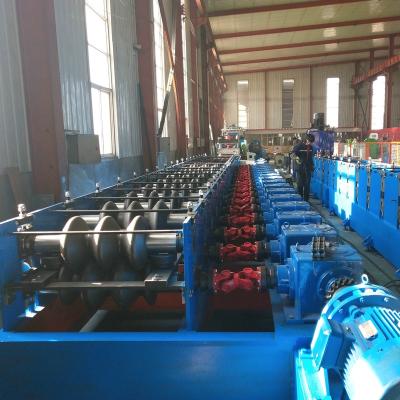 China Hotels Construction Building Material Road Guardrail Roll Forming Machine for sale