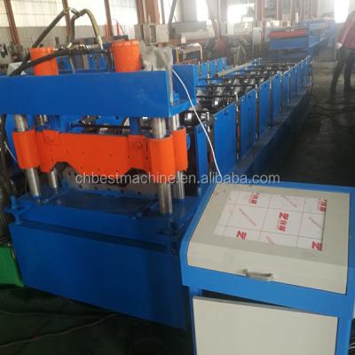 China Q Model Hotels Hydraulic Type Span 240 Roll Forming Machine for sale