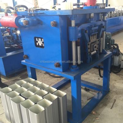 China Drain Metal Round Downspout Downspout Roll Forming Machine Elbow Machine for sale