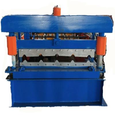 China Building Material Stores R-Panel / PBR Panel 36' Full Coverage With 1 1/4' Rib Height Steel Metal Roof Sheet Roll Forming Machine for sale