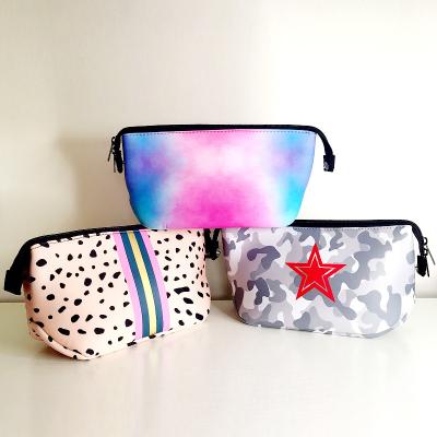 China Fashion New Arrival Neoprene Makeup Bag Fashion Cluth Handbag Beauty Cosmetic Bag for sale