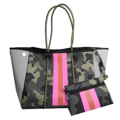 China Fashion Neoprene Beach Bags for sale