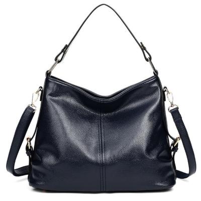 China Wholesale 2021 Update PU Leather Handbag Ladies Soft Shoulder Bags Trend Hobo Style Bag for sale