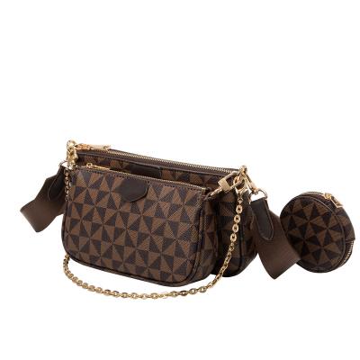 China High quality factory wholesale ladies handbags set brand luxury cross - body bags vintage sling bags shoulder handbag for sale