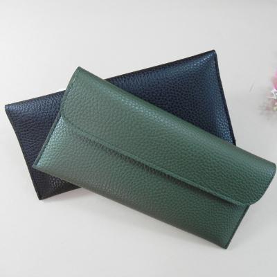 China 2021 New Fashion Waterproof Lady PU Buckle Card Bag Lady Wallet Long Leather Clutch Bag Wallet for sale