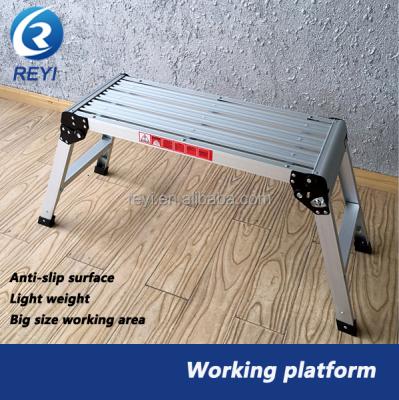 China Aluminum car wash platform portable woking ladder for sale