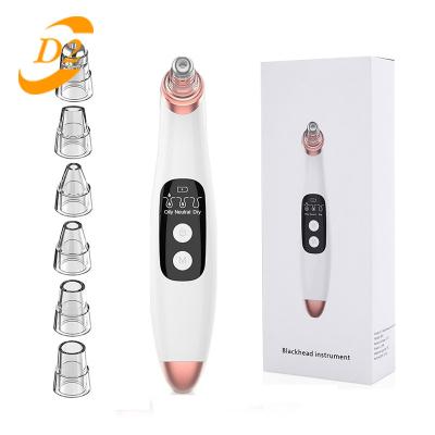 China Black Head Blackhead Electric Facial Vacuum Remover Blackhead Remover Blackhead Remover Acne Vacuum Cleaner Vacuum Suction Machin Nano Machin Deep Cleansing Steamer for sale