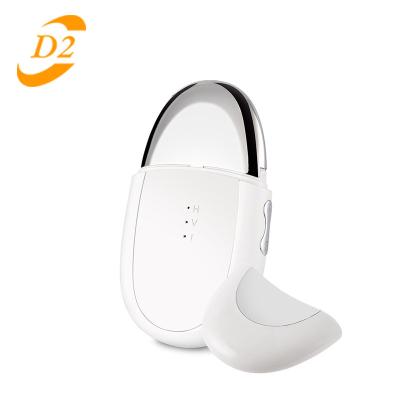 China Vibrating Anti-puffiness EMS Ion Eye Massager Heat Magnetic Eye Diminish Bags Fatigue Dark Circles Relieve Skin Tighten Eye Care Device for sale