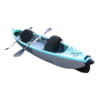 China Drop stitch +PVC 1 2 3 person factory wholesale quality pedal inflatable kayak for sale for sale