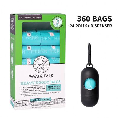 China Sustainable Advanced Cat Dog Pet Poop Waste Bag Waste Dispenser Take Out For Fun for sale