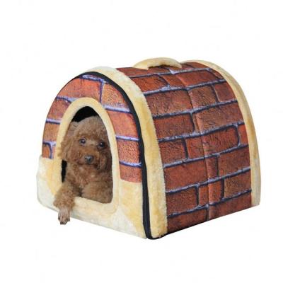 China Breathable exterior for cheap kennels indoor large dog house for sale