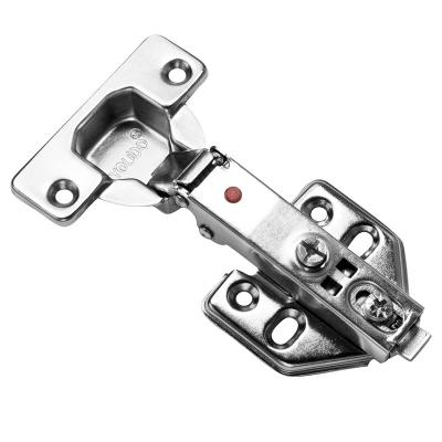 China Modern 35mm 2 Hole And 4 Hole Plate New Design Soft Closing Cabinet Hinge Clip On for sale