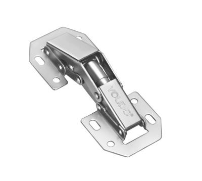 China Different Types Modern Bridge Type Nickel Plated Modern 1.2 Degree Cabinet Hinges Furniture Hinges Steel 105 Door Hinges for sale