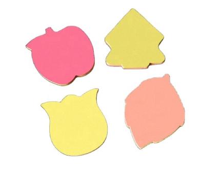 China Easy Sticking Excellent Cheap Price Write Adhesive Paper Portable Cute Sticky Notes Memo Pad Custom Made for sale